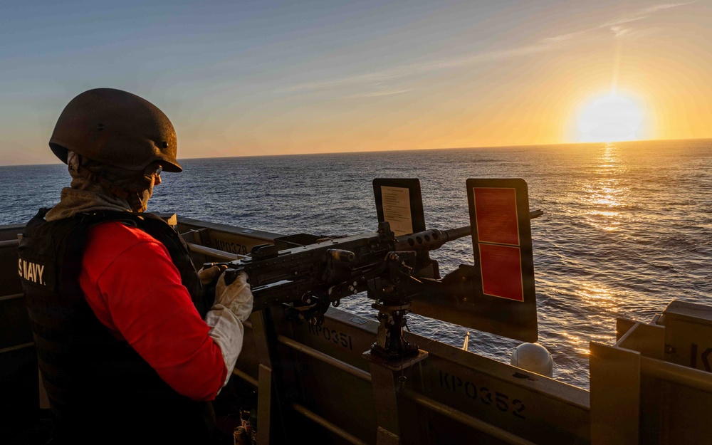 USS Theodore Roosevelt Live-Fire Exercise