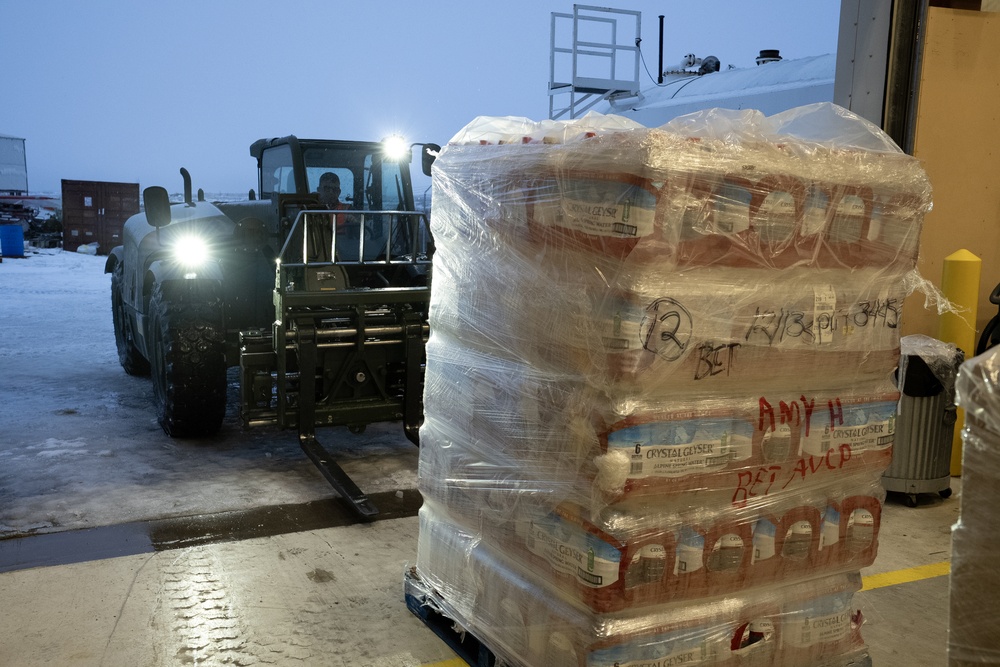 AKOM members prepare relief supplies for distribution during Operation Halong Response