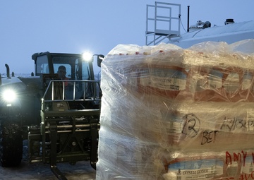 AKOM members prepare relief supplies for distribution during Operation Halong Response