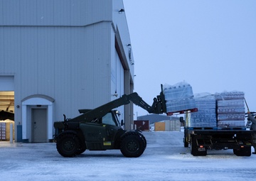 AKOM members prepare relief supplies for distribution during Operation Halong Response