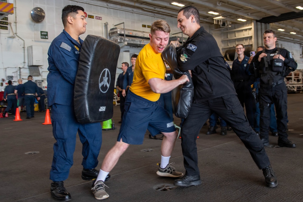 USS Theodore Roosevelt Weapons Familiarization Course