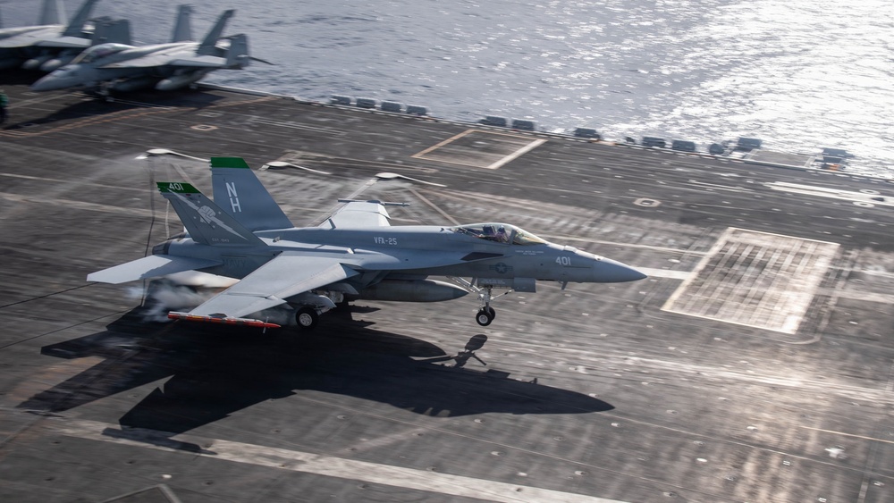 USS Theodore Roosevelt Flight Operations
