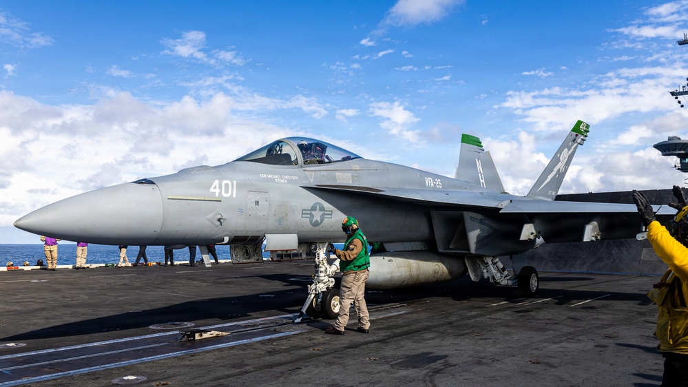 USS Theodore Roosevelt Flight Operations