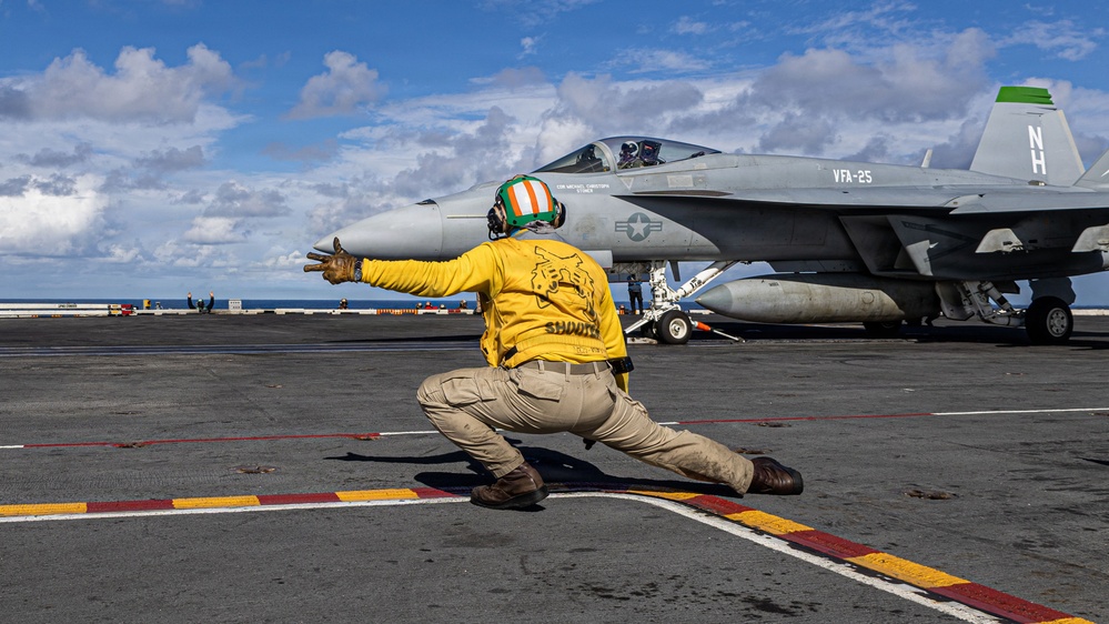 USS Theodore Roosevelt Flight Operations