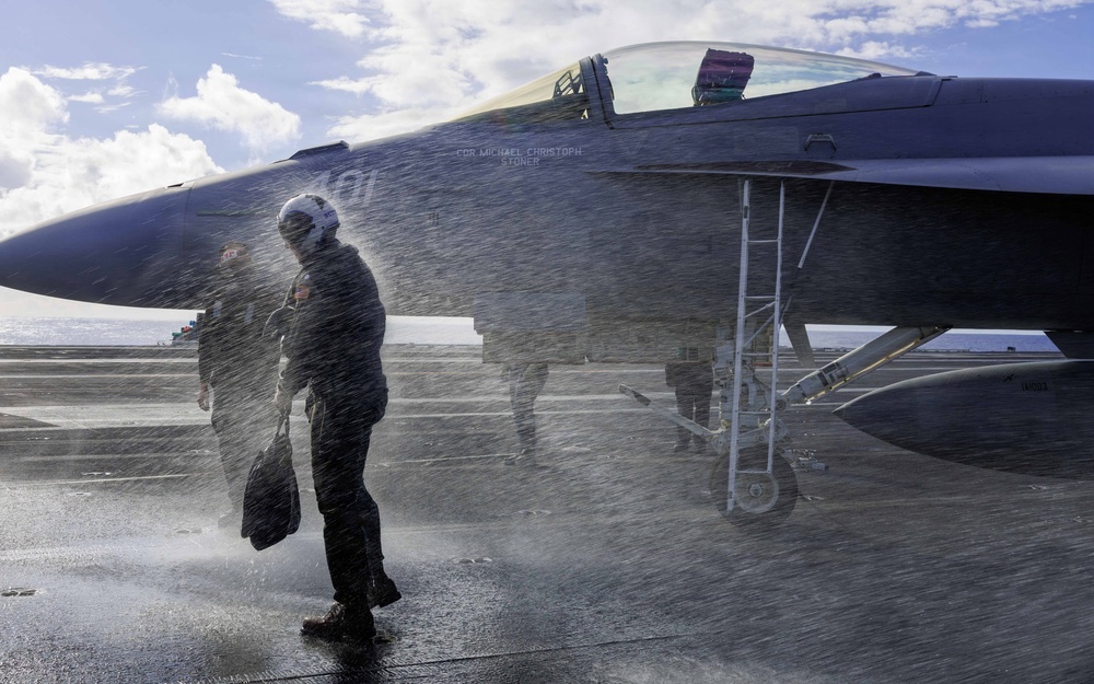 USS Theodore Roosevelt Flight Operations
