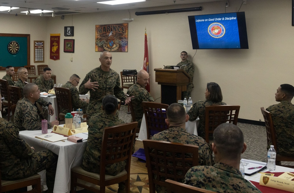 3rd Marine Division Conducts a First Sergeant Symposium