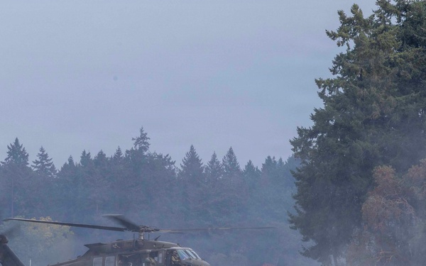 5th Air Support Operations Squadron conduct Helocast operations with 2-158th Assault Helicopter Battalion, 16th Combat Aviation Brigade