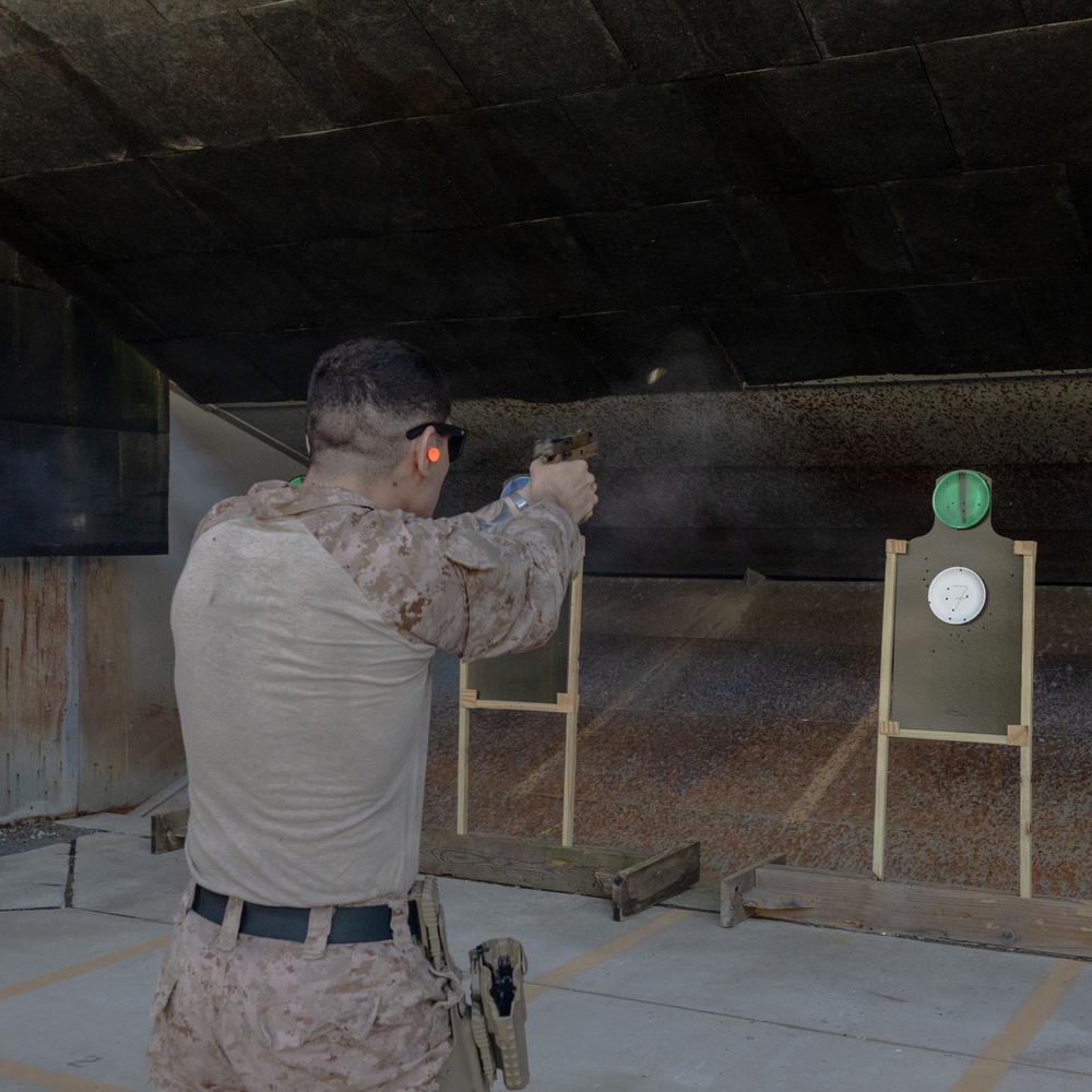 US Marines with 2nd Intel Participate in a Squad competition