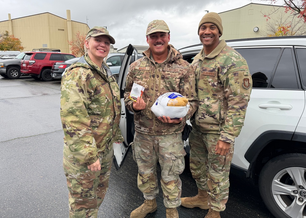 Thanksgiving Turkey Distributed to Beale Families