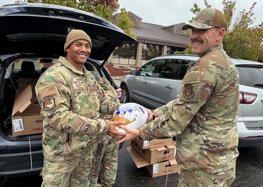 Thanksgiving Turkey Distributed to Beale Families