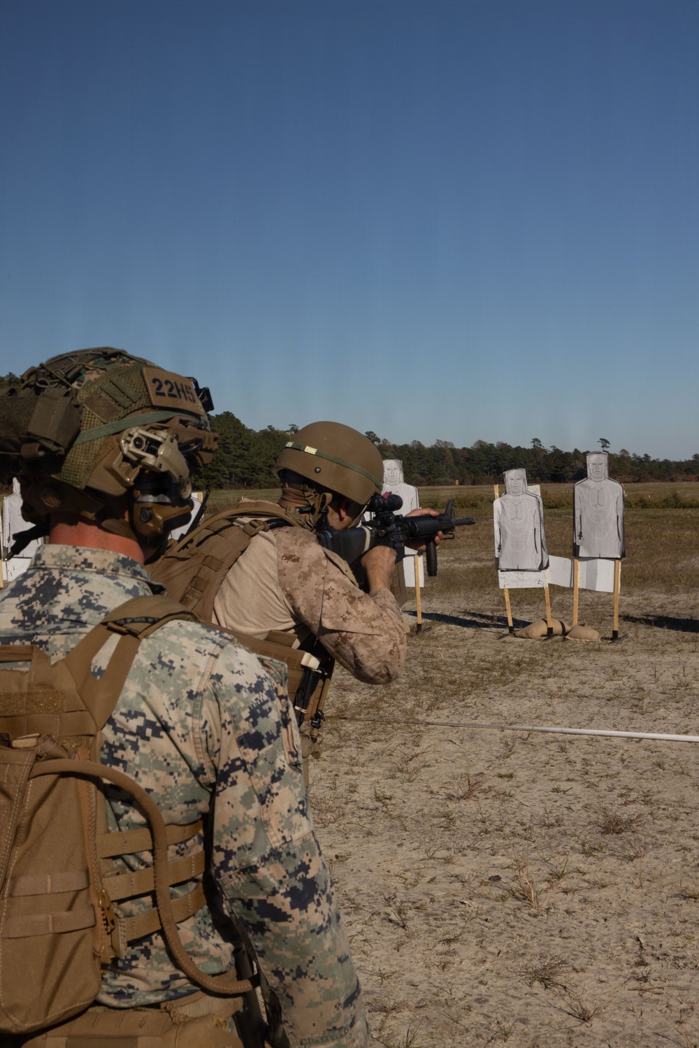 US Marines with 2nd Intel Participate in a Squad competition