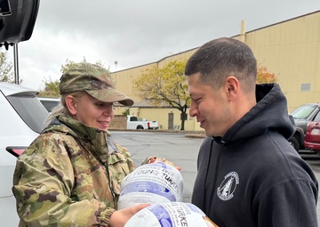 Thanksgiving Turkey Distributed to Beale Families