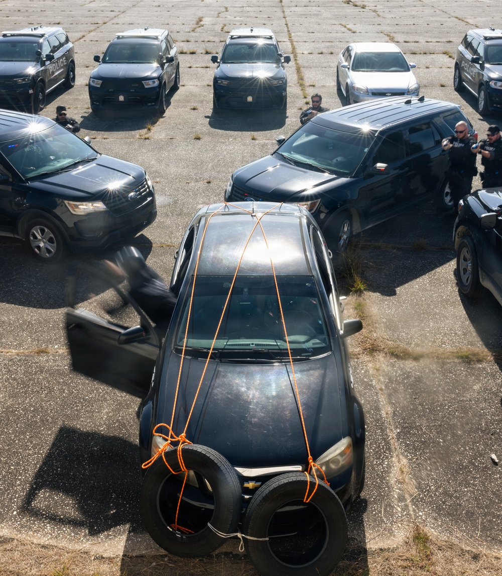 New Bern Police and Cherry Point SRT Conduct Suspect Apprehension Drills