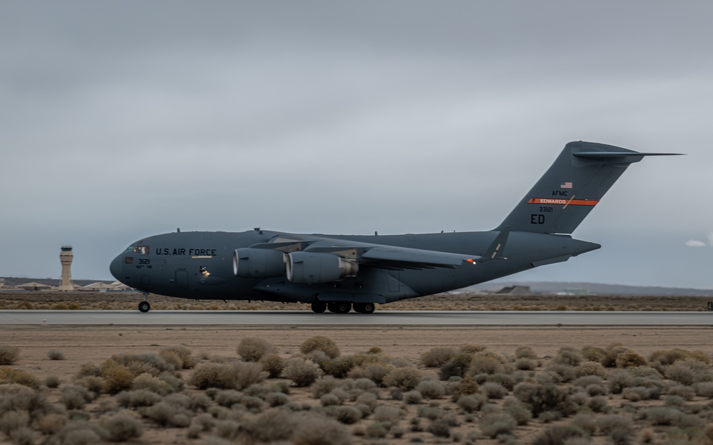 Rare rainy weather hits Edwards