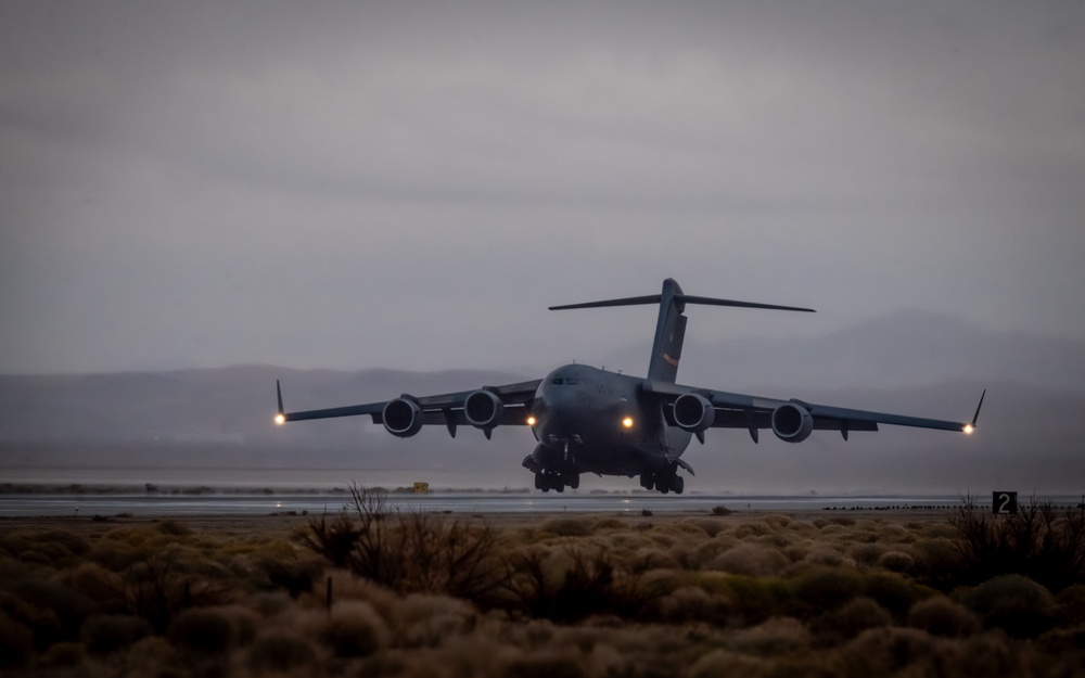 Rare rainy weather hits Edwards