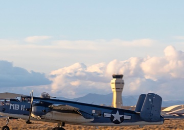 Air Force Test Pilot School students fly historic B-25 Mitchell