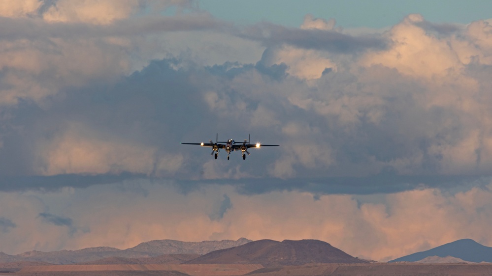Air Force Test Pilot School students fly historic B-25 Mitchell
