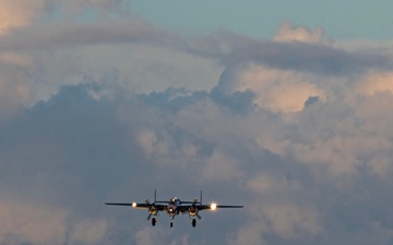 Air Force Test Pilot School students fly historic B-25 Mitchell