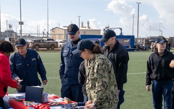 USS America (LHA 6) )Conducts Resiliency Fair