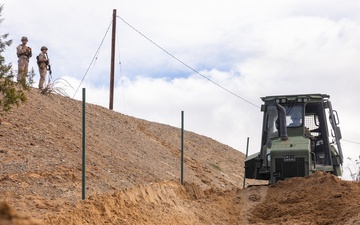 Southern border roadway improvement operations