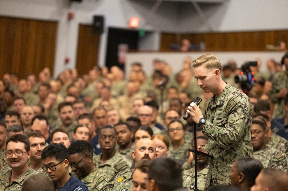 CNO Visits Naval Base Guam