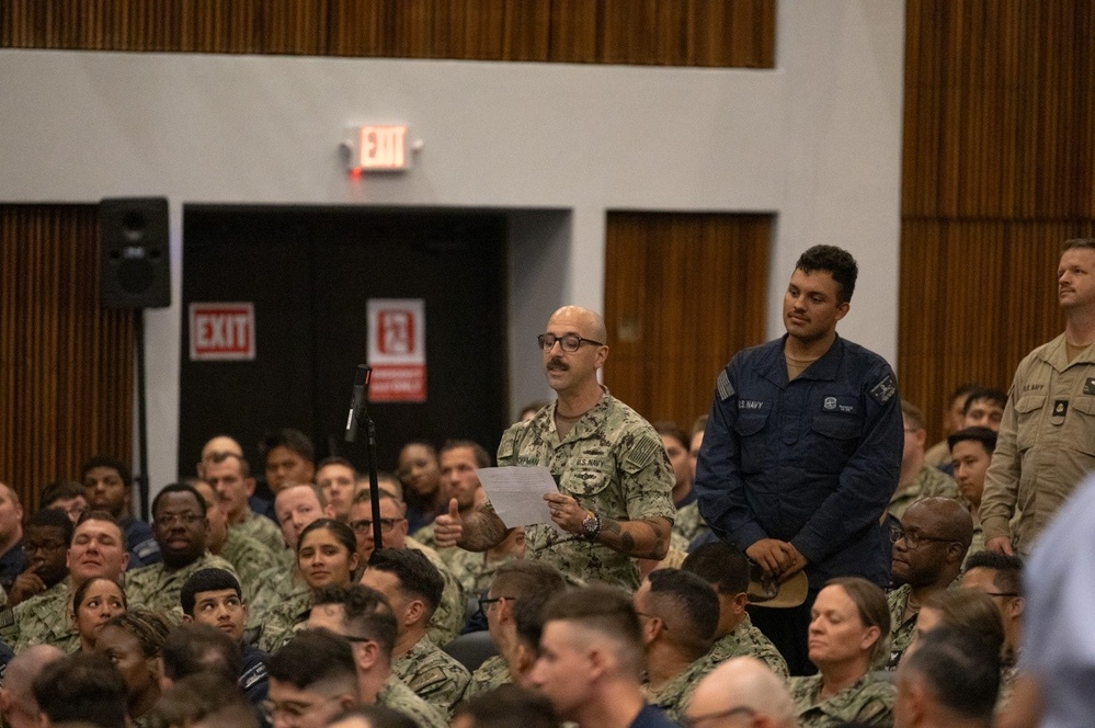 CNO Visits Naval Base Guam