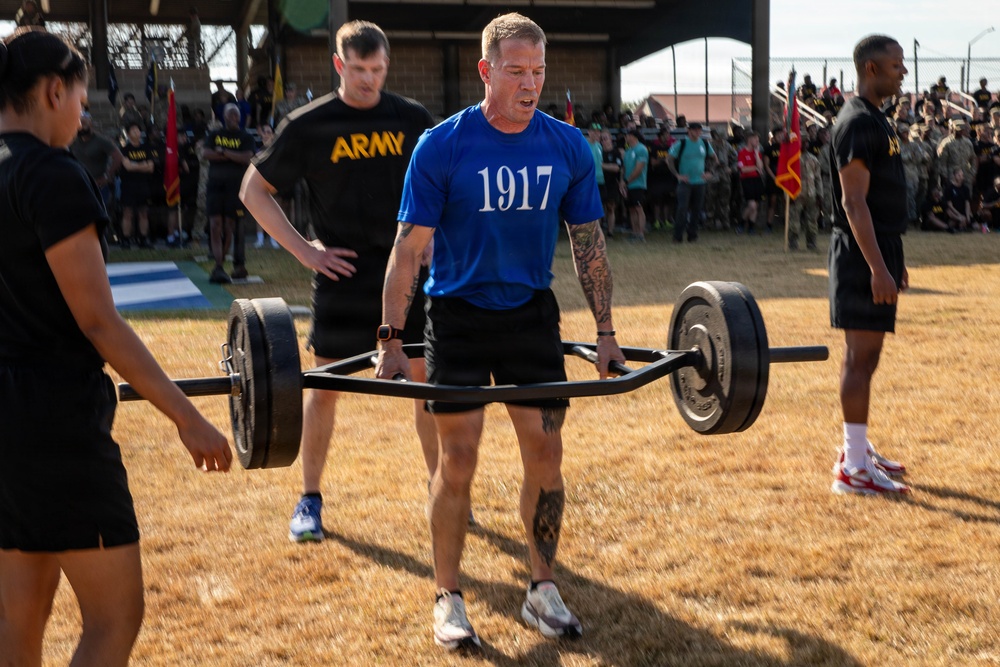 Workout competition concludes Marne Hero Days