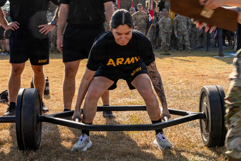 Workout competition concludes Marne Hero Days