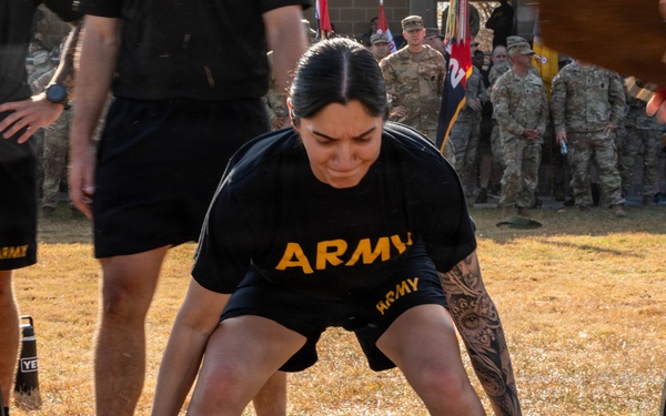 Workout competition concludes Marne Hero Days