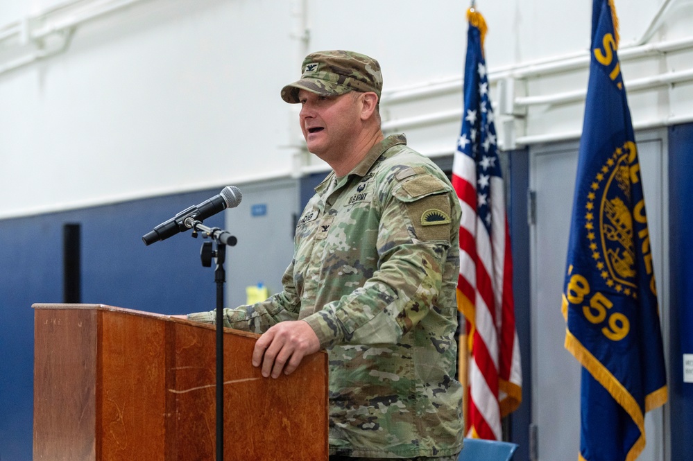 Oregon Guard Welcomes Home Soldiers from Task Force Defender Deployment