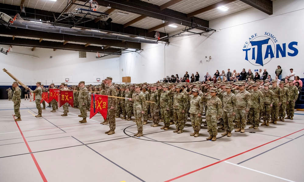 Oregon Guard Welcomes Home Soldiers from Task Force Defender Deployment