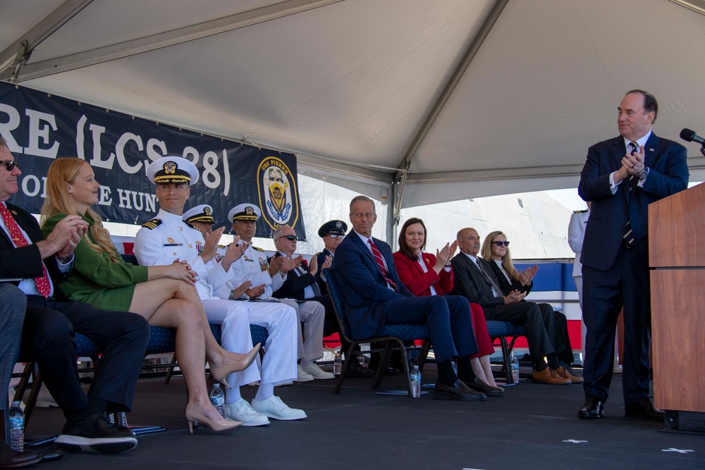 USS Pierre (LCS 38) Commissions