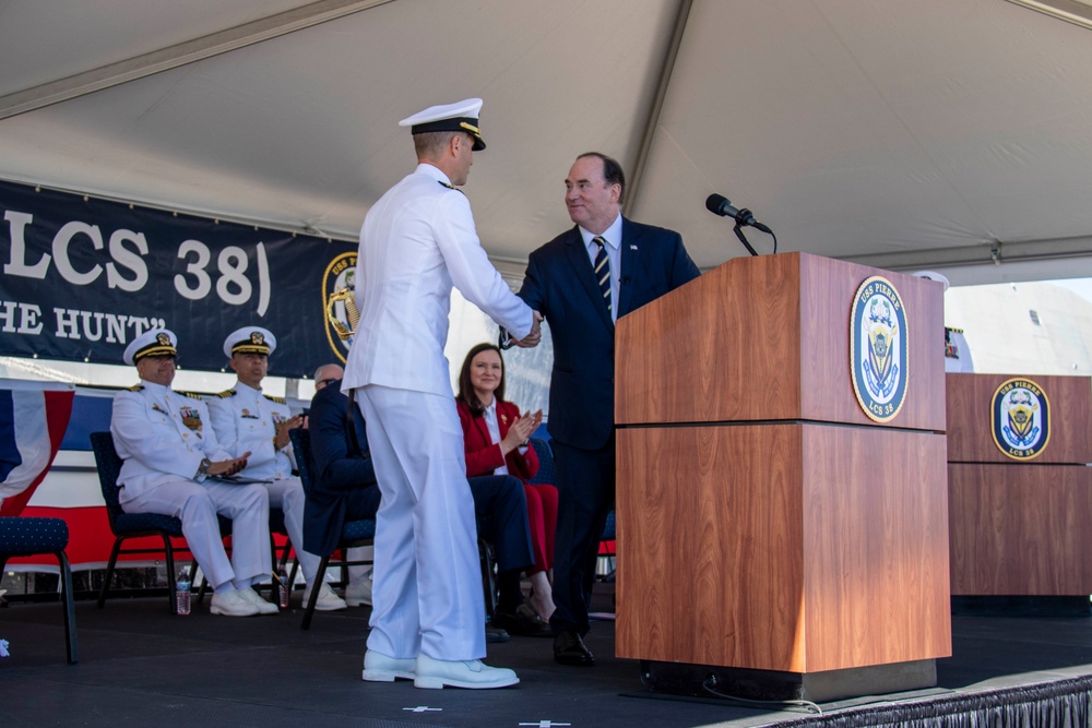 USS Pierre Commissions