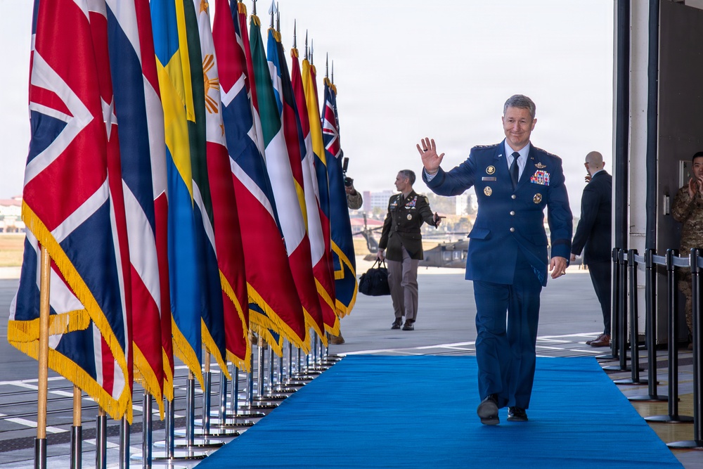 U.S. Secretary of War visits Camp Humphreys