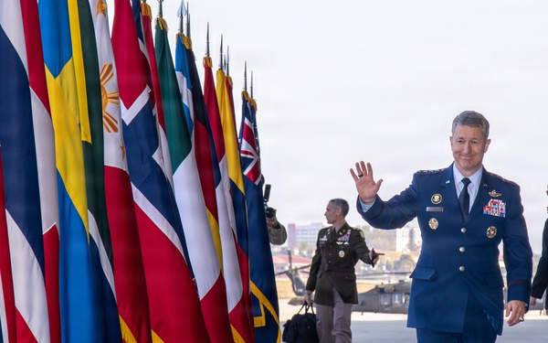 U.S. Secretary of War visits Camp Humphreys