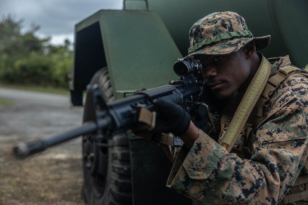 3rd Marine Logistics Group Participate in Komodo 26.1 Field Exercise