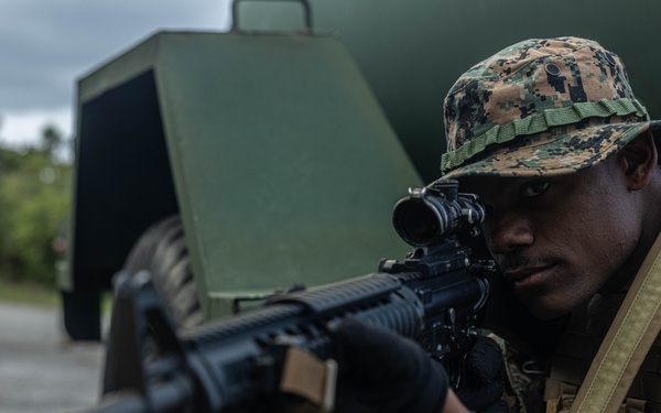 3rd Marine Logistics Group Participate in Komodo 26.1 Field Exercise