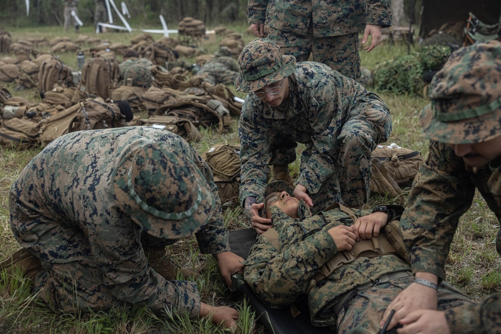 3rd Marine Logistics Group Participate in Komodo 26.1 Field Exercise
