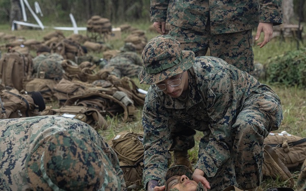 3rd Marine Logistics Group Participate in Komodo 26.1 Field Exercise