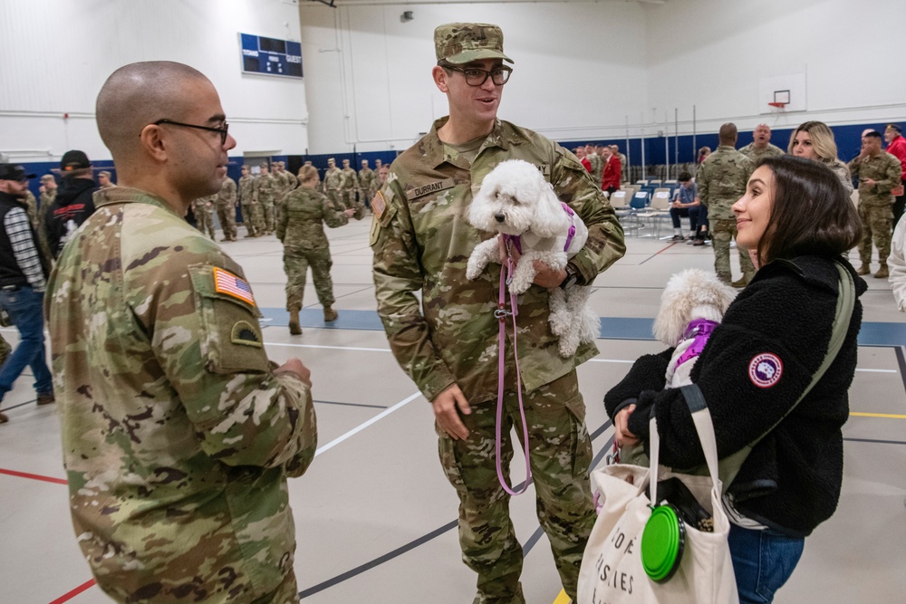 Oregon Guard Welcomes Home Soldiers from Task Force Defender Deployment