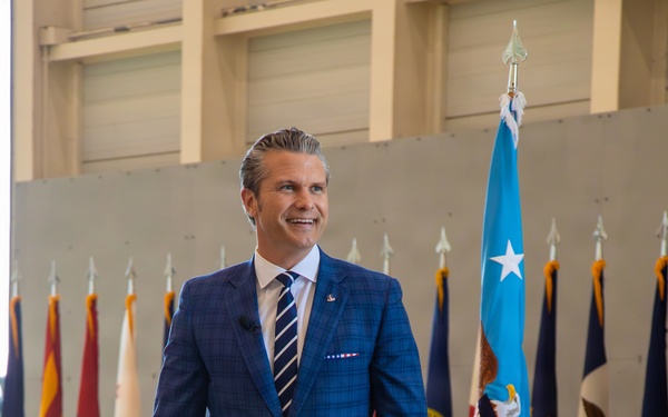 U.S. Secretary of War visits Camp Humphreys