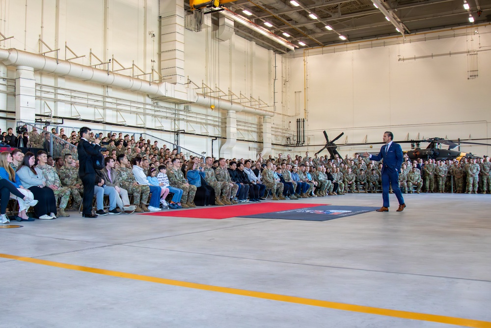 U.S. Secretary of War visits Camp Humphreys