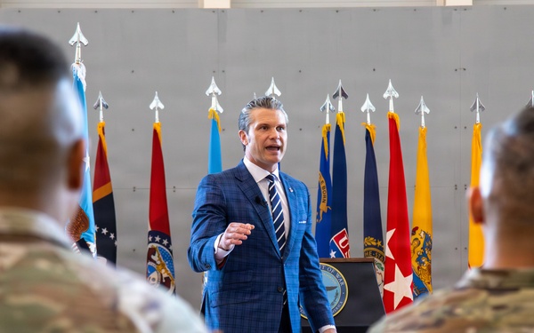 U.S. Secretary of War visits Camp Humphreys