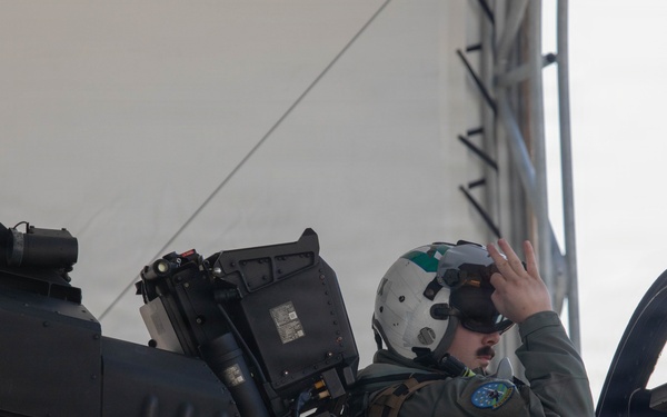 EA-18 Growlers Refuel at MCAS Iwakuni