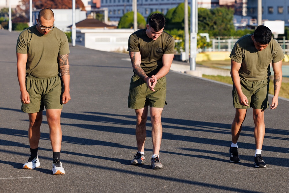 MCAS Iwakuni EOD lateral movement screening PFT