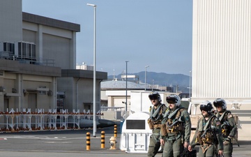 EA-18 Growlers Refuel at MCAS Iwakuni