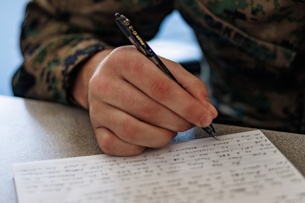 MCAS Iwakuni EOD lateral movement screening PFT