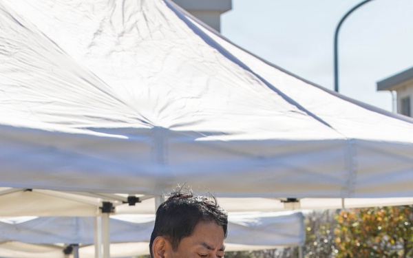 JMSDF Fleet Air Wing 31 Honors Fallen Sailors