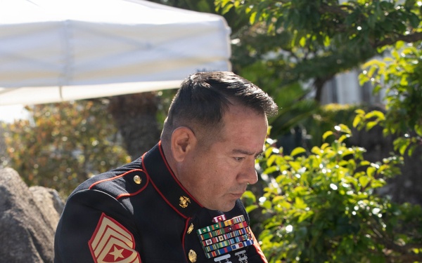 JMSDF Fleet Air Wing 31 Honors Fallen Sailors