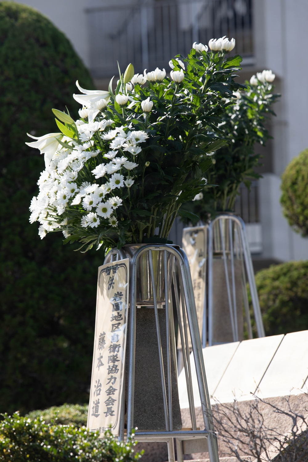 JMSDF Fleet Air Wing 31 Honors Fallen Sailors